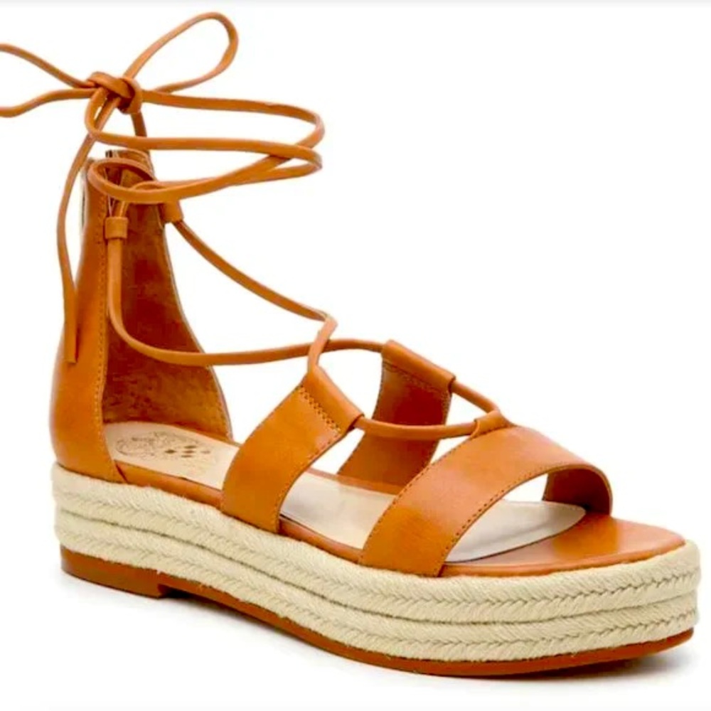 Vince Camuto Kellia Espadrille Platform Sandal, Size 9
